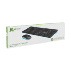 Combo Teclado y Mouse BT blue - k10c