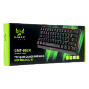 Teclado Gamer Premium Mecánico al 60% gmt-962R